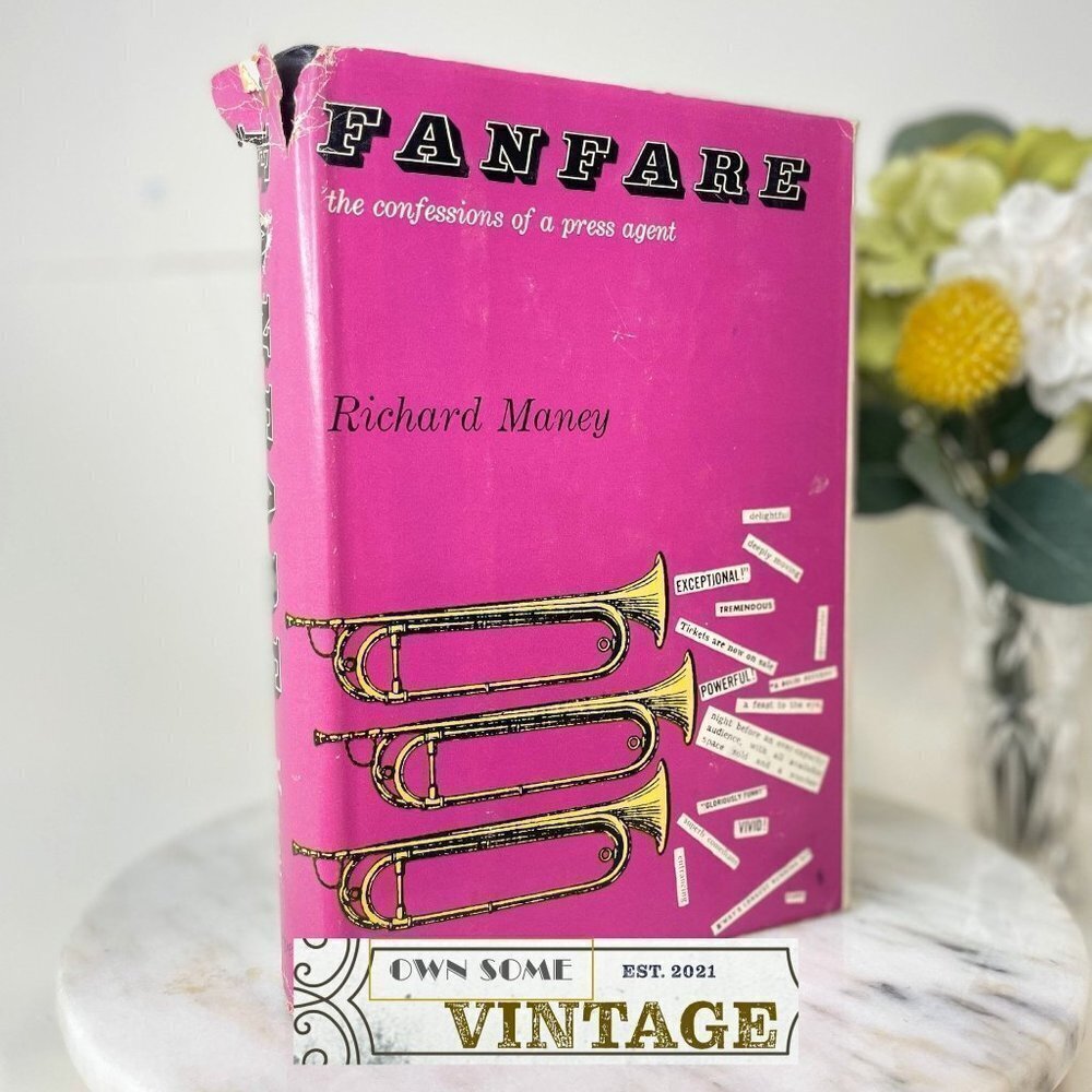 Vintage Hardcover Books | Behind The Scenes of Theatre | Celebrity Stories | Gol